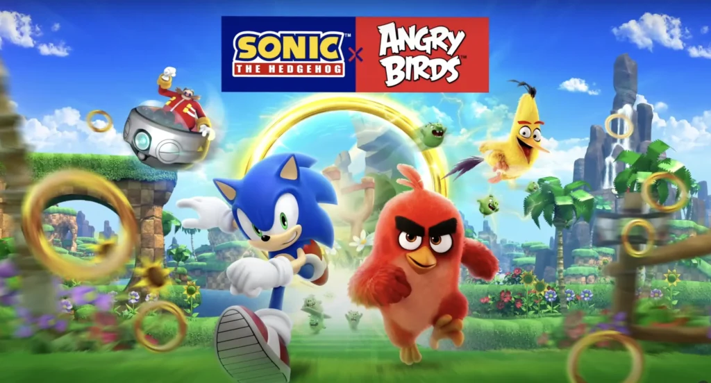 Sonic the Hedgehog y Angry Birds